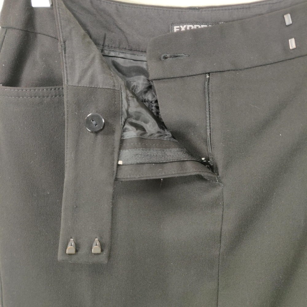 EXPRESS Black Pencil Mini Skirt - Picture 3 of 5